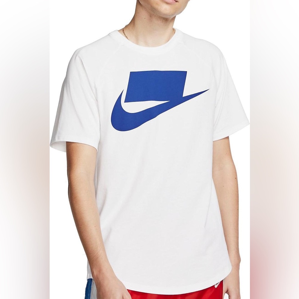 New Men’s Nike NSW Block Logo Tee Shirt SS NSW 1 Size SMall - Picture 9 of 11